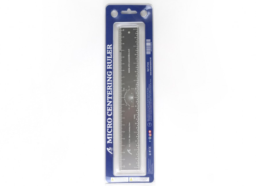 Small Sized Modelling Tools: Micro Centering Ruler (27326) by Artesanía Latina.