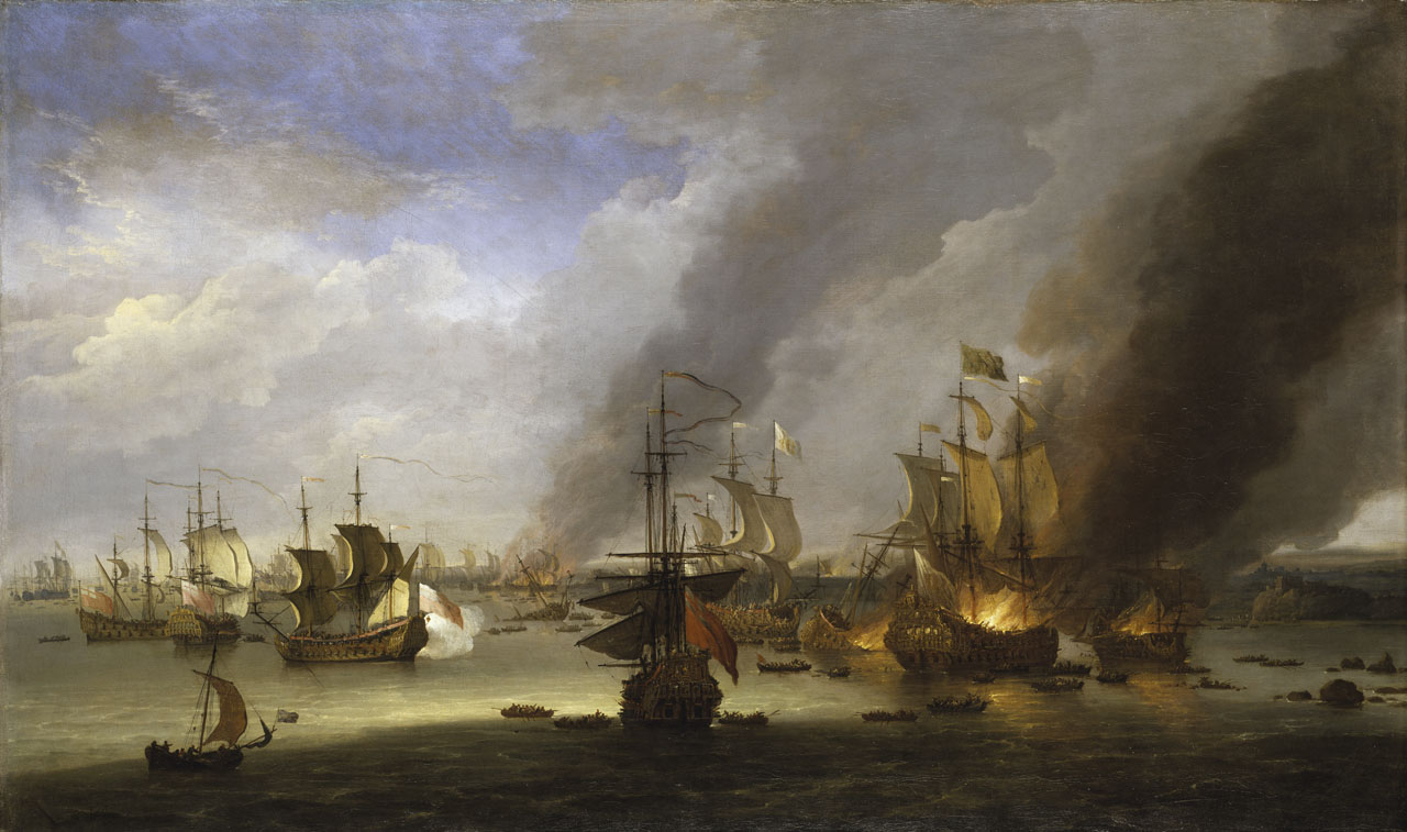 Soleil Royal History. Battle of Cherbourg.