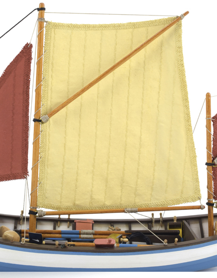 Maqueta Barco Saint Malo. Pesquero Francés clase Doris a Escala 1:20 (19010-N) de Artesanía Latina.