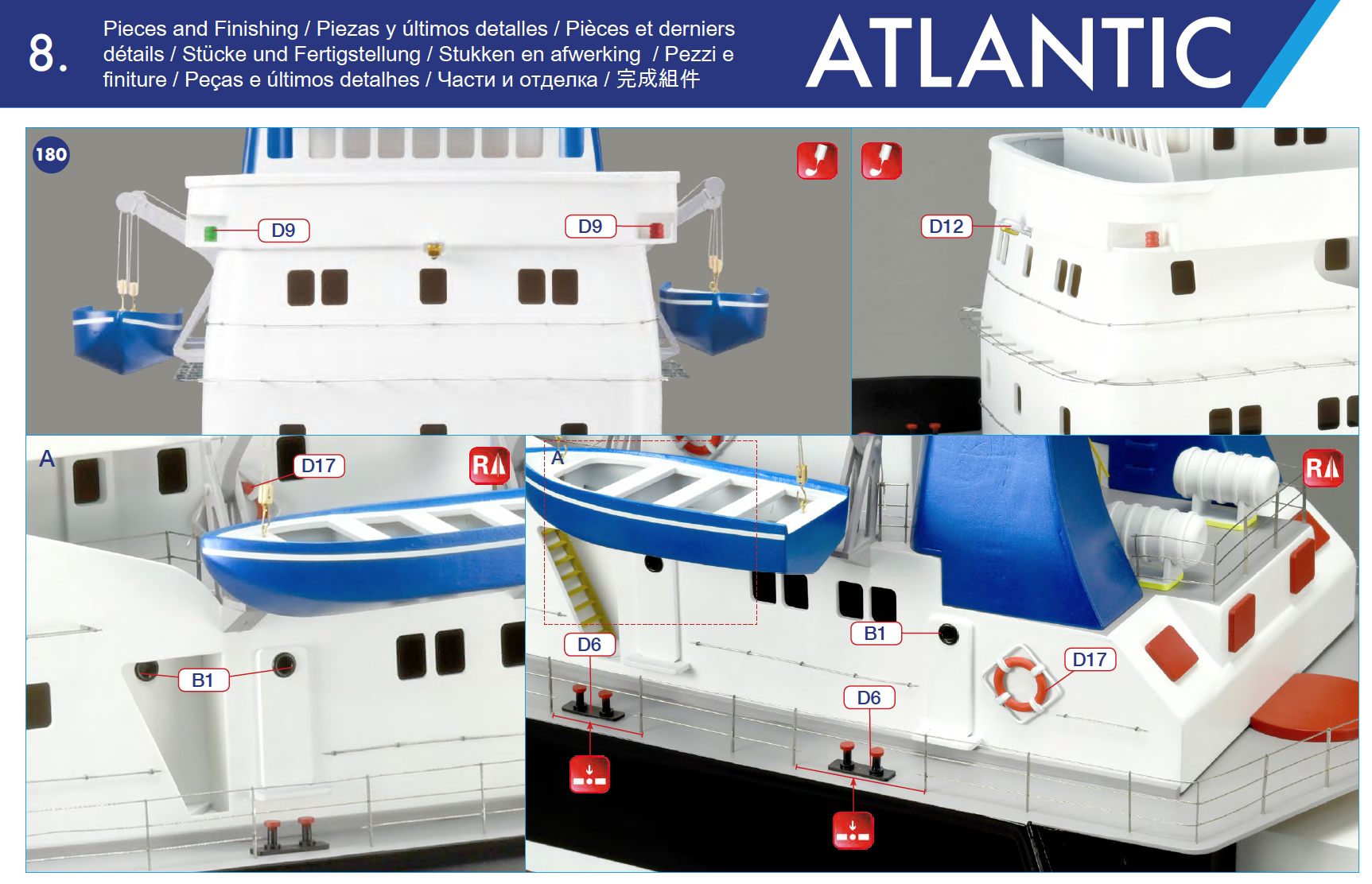Assembly Guide for Atlantic (20210) by Artesanía Latina.