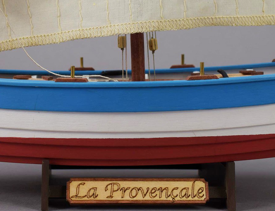 Maqueta Barco La Provençale. Pesquero Francés a Escala 1:20 (19017-N) de Artesanía Latina.