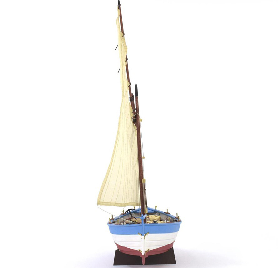 N Scale 1:160 Marine Fishing Boat with Dock Set 3D Printed Model