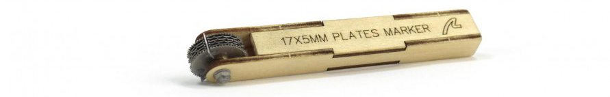 Micro Ribeteador 17x5 mm para Forrado de Casco con Cobre (27320) de Artesanía Latina.