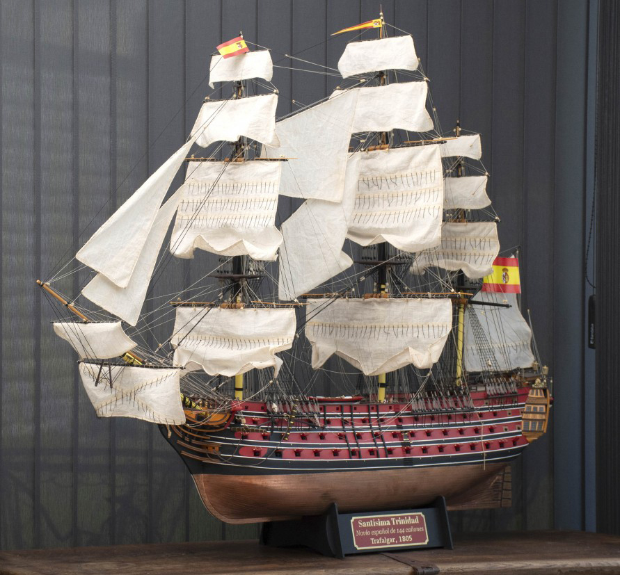 Wooden Model Vessel Kit Ship of the Line Santísima Trinidad (22901) by Artesanía Latina.