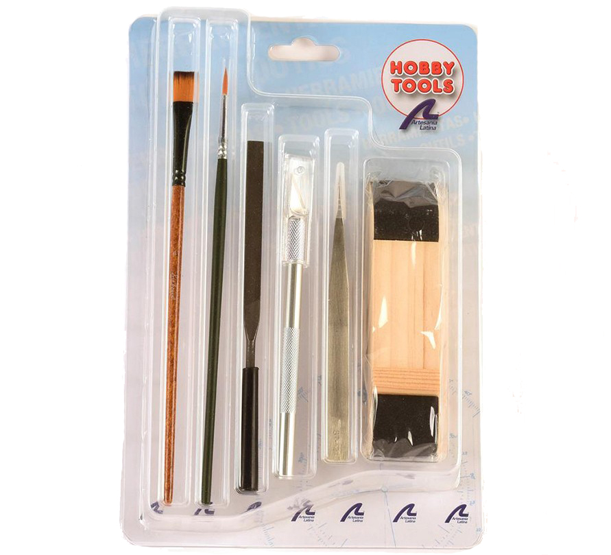 Set Básico de Herramientas para Modelismo Nº2 (27003-N) de Artesanía Latina.