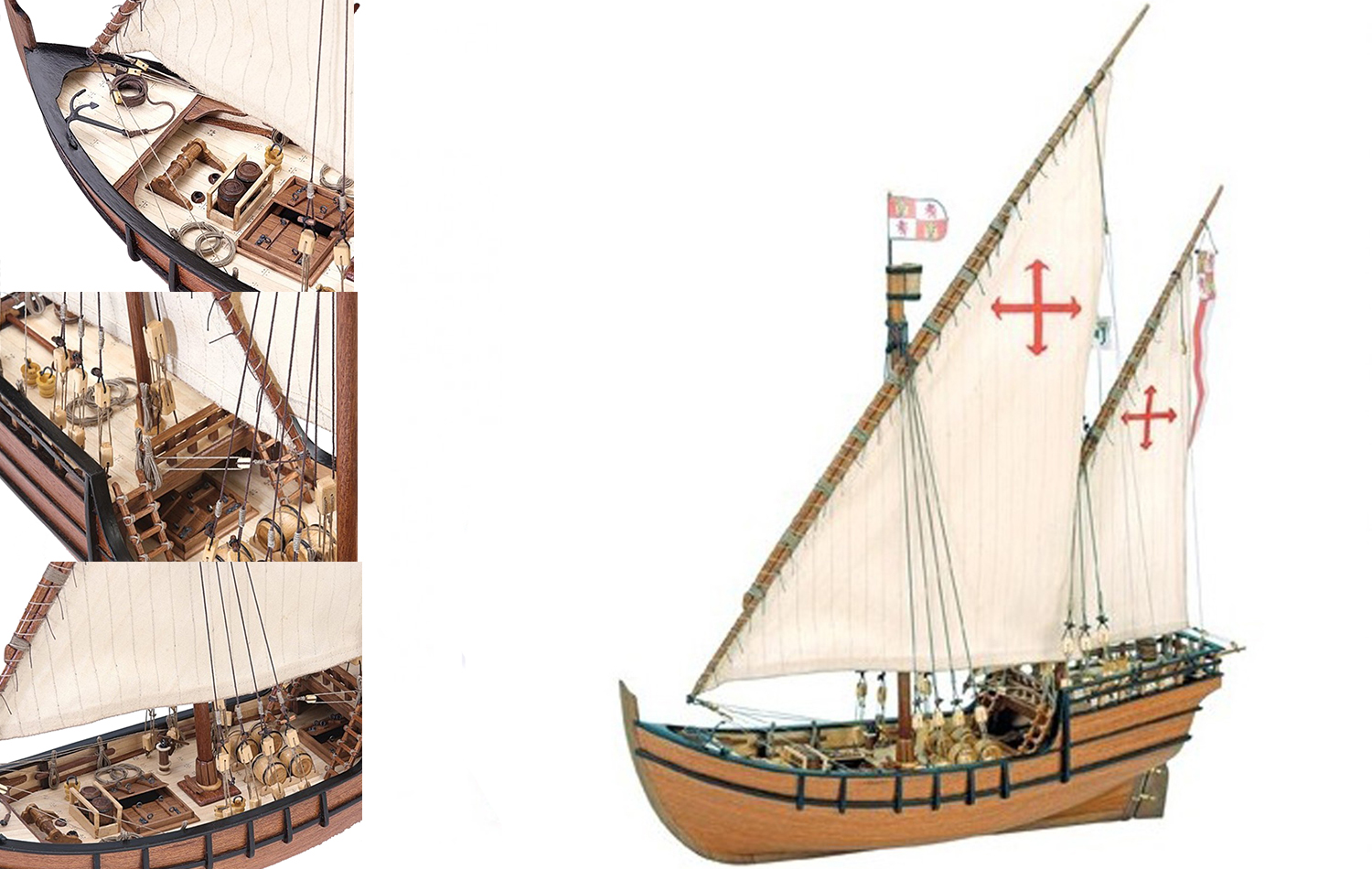 Model Ship Medium Skills. Caravel La Niña (22410) by Artesanía Latina.