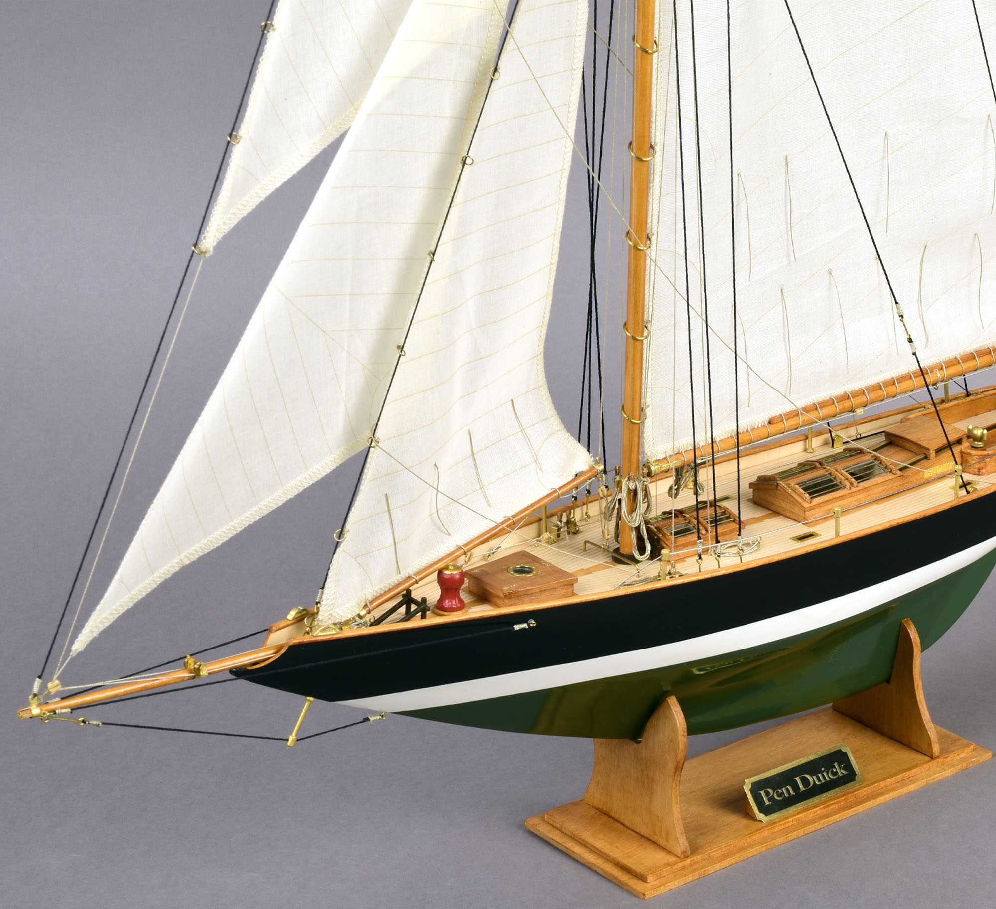 Pen Duick Sailboat Model Kit (22418N) at 1:28 scale by Artesanía Latina.