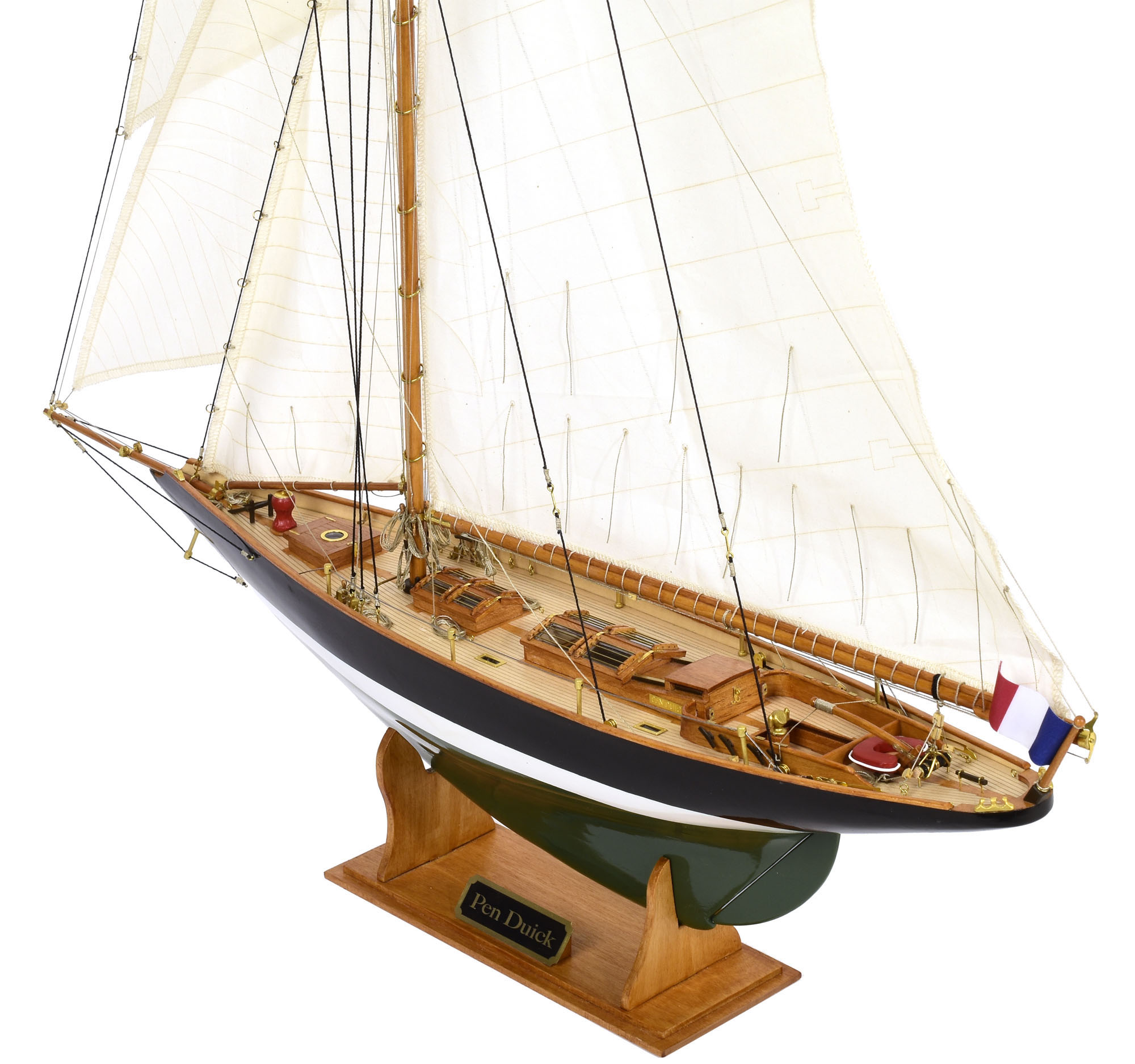 Pen Duick Sailboat Model Kit (22418N) at 1:28 scale by Artesanía Latina.