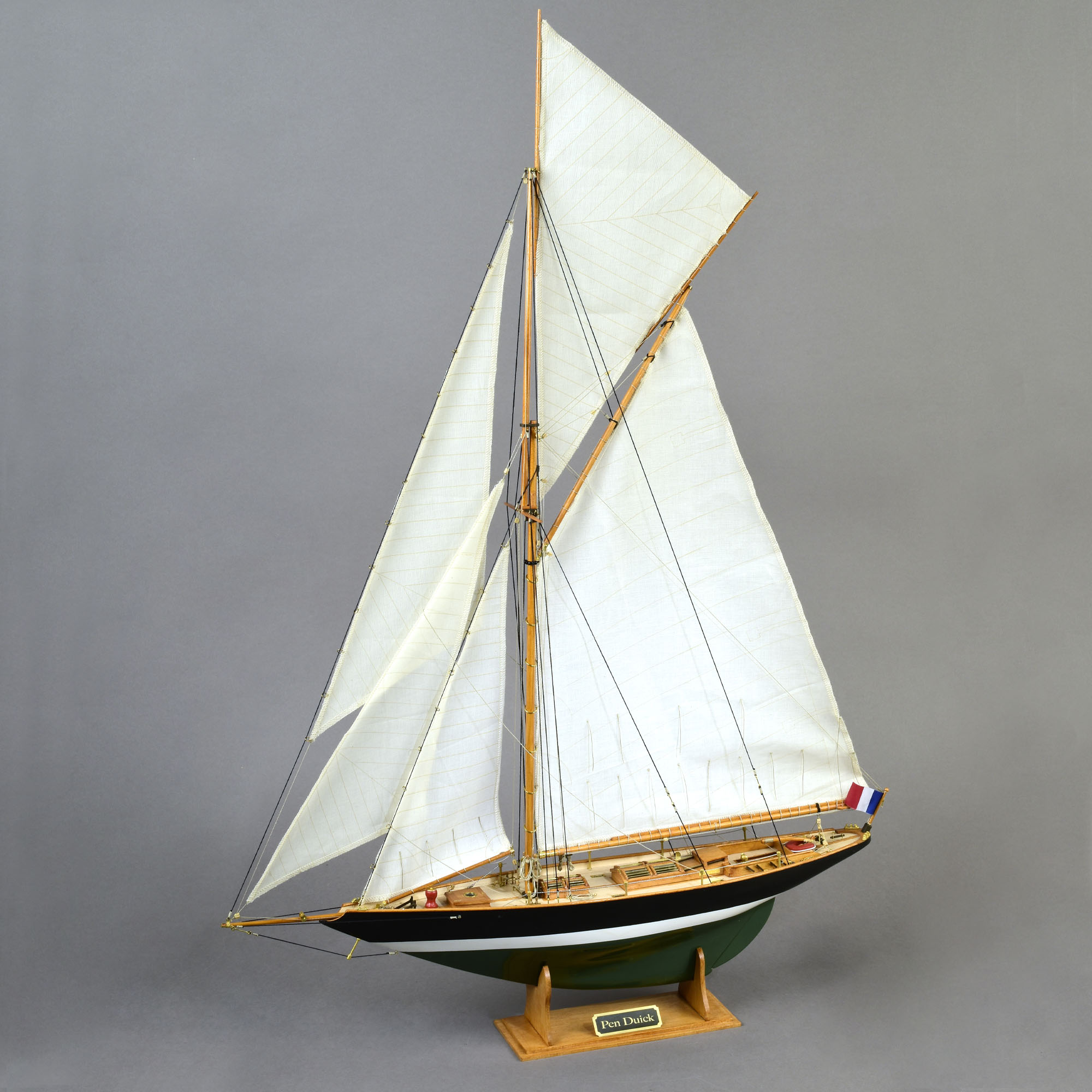 Pen Duick Sailboat Model Kit (22418N) at 1:28 scale by Artesanía Latina.