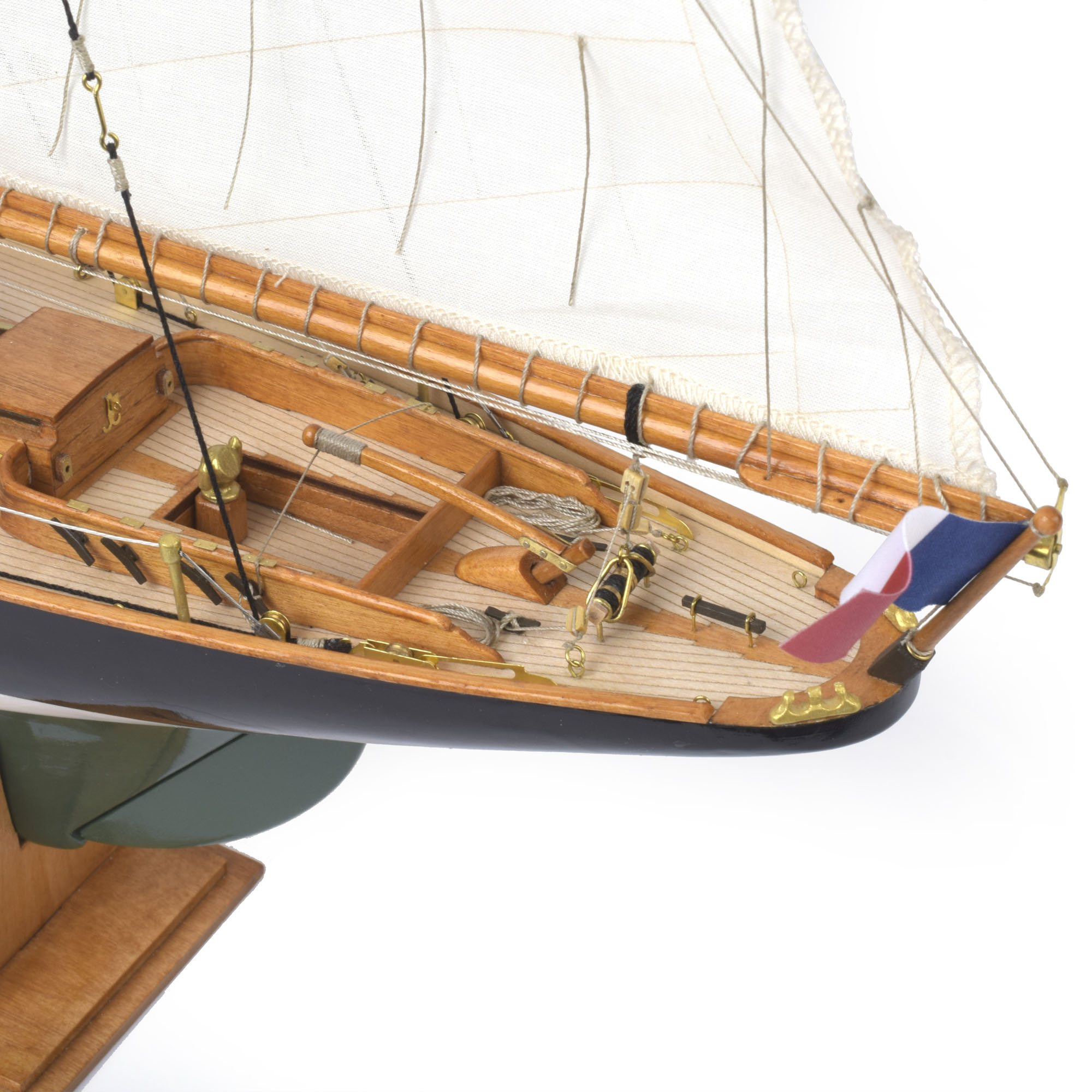 Pen Duick Sailboat Model Kit (22418N) at 1:28 scale by Artesanía Latina.