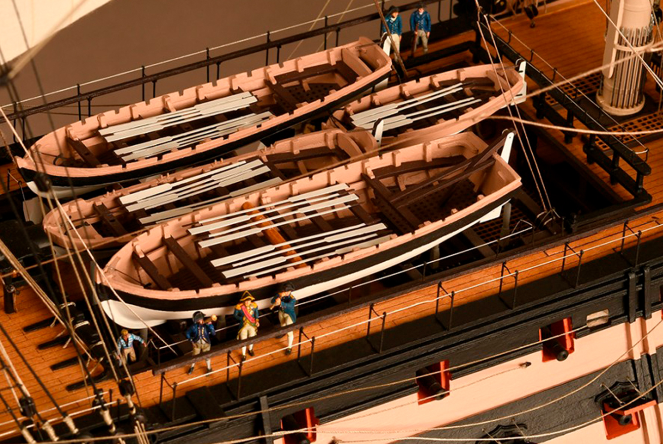 HMS Victory Modeling Kit Trafalgar 1805 Edition at 1:84 Scale (22900-OP) by Artesanía Latina.