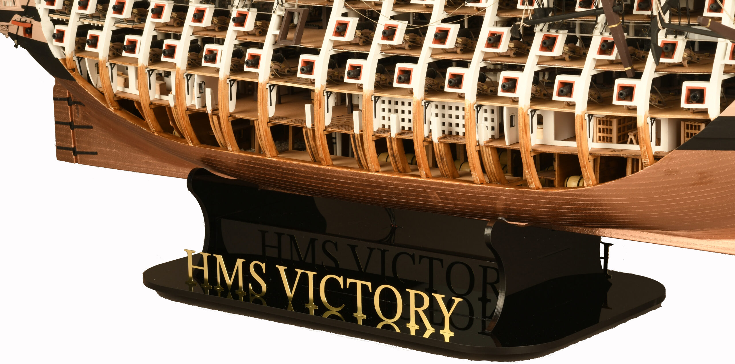 HMS Victory Modeling Kit Trafalgar 1805 Edition at 1:84 Scale (22900-OP) by Artesanía Latina.