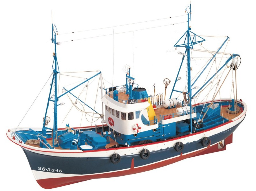 Maqueta Barco Bonitero Mar Cantábrico Marina II (20506) de Artesanía Latina.