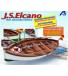 Juan Sebastián Elcano Reddingsboot 1:35. Houten Model Schip 2