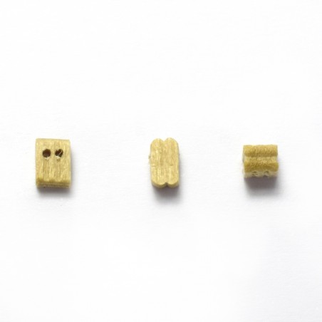 Accesorios modelismo naval: cuadernal de boj 3 mm