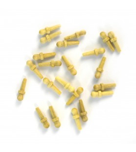 Kłonice z bukszpanu 8 mm (20 sztuk) do modelowania statków