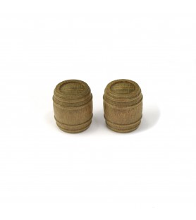 Lufa z drewna orzechowego 18 mm (2 sztuki) do modelowania statków