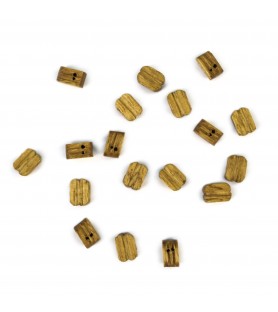 Walnoot Houten Vierkantjes 5 mm (18 stuks)