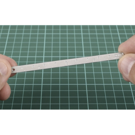 Satz Mikrolineale für die Modellierung