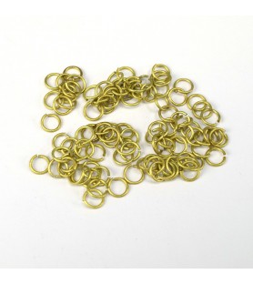 Brass Ring Diam. 4 mm (100 Units)