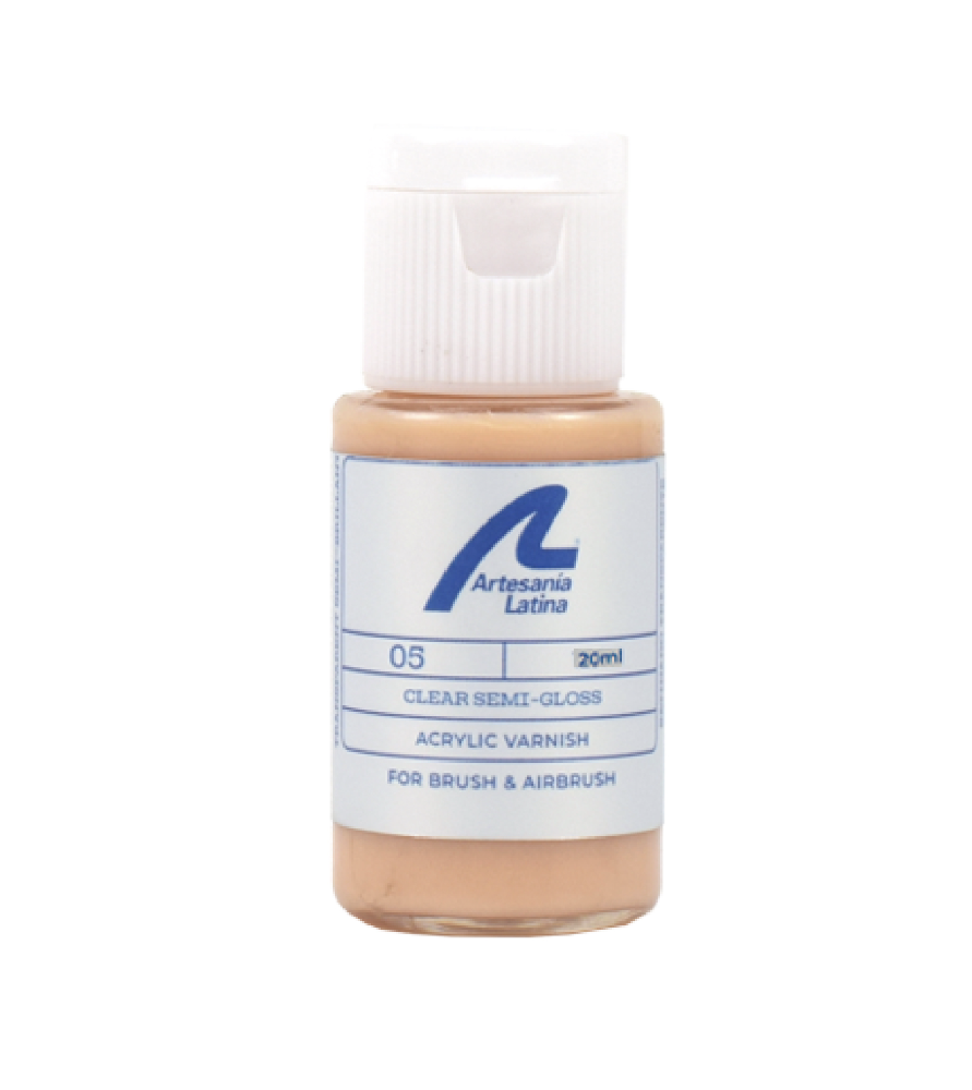 Vernis Transparent Semi-Brillant (20 ml)