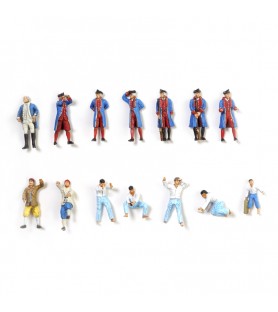 Set de 14 Figuras en Metal para Hermione La Fayette 2