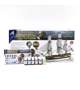 Frégate Hermione La Fayette. Pack Cadeau avec Maquette,... 2