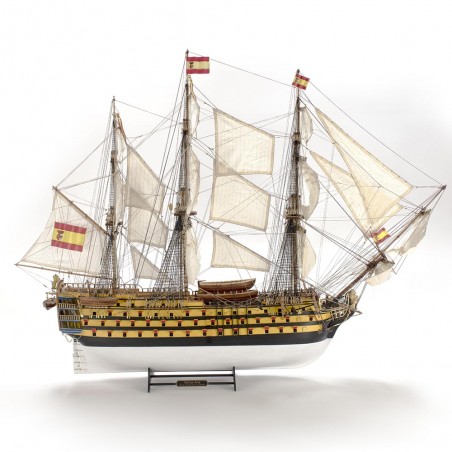 Navío de Línea Santa Ana 1:84. Maqueta de Barco en Madera 2