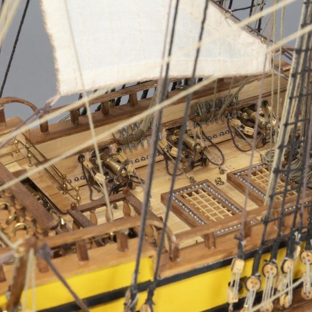 Navire de Ligne Santa Ana 1:84. Maquette de Bateau en Bois 21