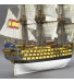 Lijnschip Santa Ana 1:84. Houten modelschip 10