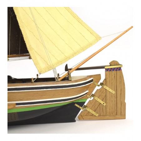 Fishing Boat Botter. 1:35 Wooden Model Ship Kit 16