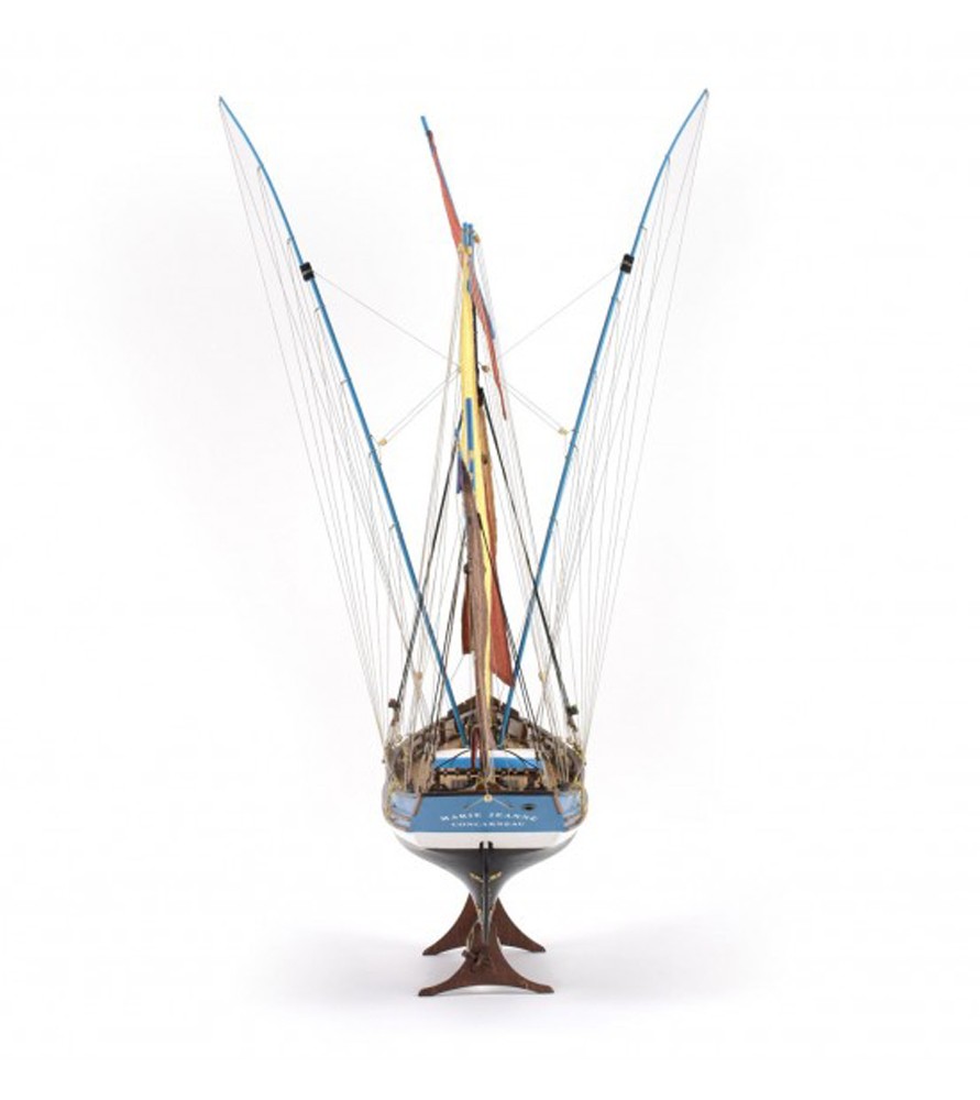 Thonier Marie Jeanne 1:50. Maquette Bateau de Pêche en Bois 21