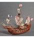 Caravela Santa Maria 1:65. Modelo de navio em madeira 2