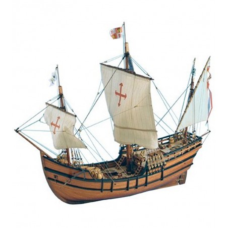Caravella La Pinta 1:65. Modello di nave in legno 1