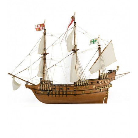 Galeón San Francisco II 1:90. Maqueta de Barco en Madera 2