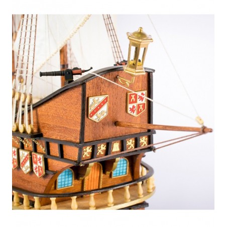 Galjoen San Francisco II 1:90. Houten modelschip 8