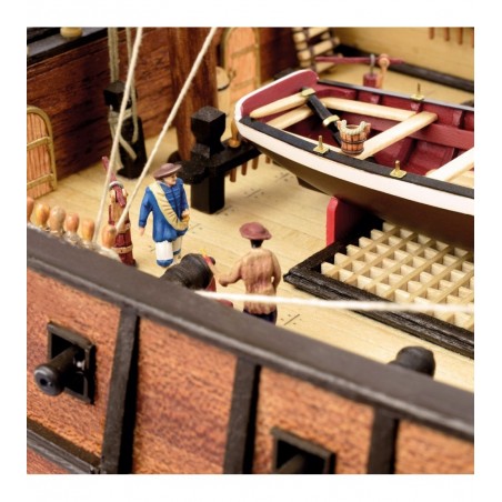 Galeón San Francisco II 1:90. Maqueta de Barco en Madera 13