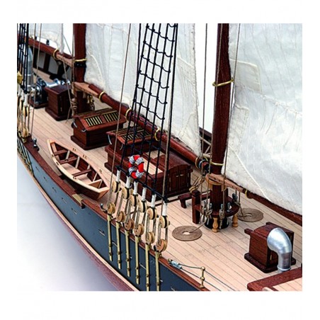 Goélette de Pêche Bluenose II 1:75. Maquette Bateau en Bois 3