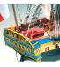 Fregat Hermione La Fayette 1/89. Houten modelschip