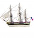 Frigate Hermione La Fayette 1/89. Wooden Model Ship