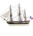 Frigate Hermione La Fayette 1/89. Wooden Model Ship