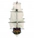 Frigate Hermione La Fayette 1/89. Wooden Model Ship