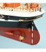 Houten modelschip: Frans opleidingsschip Belem 1/75