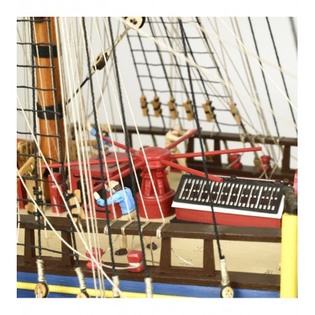 Navire HMS Endeavour 1:65. Maquette Bateau en Bois
