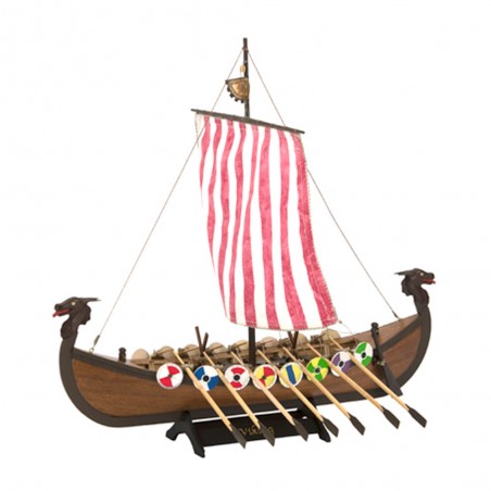 Drakkar Viking. 1:75 Wooden Model Ship Kit 1