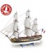 Fregata Hermione La Fayette 1/89. Modello di nave in legno