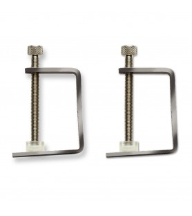 Set of 2 Metal Mini Clamps