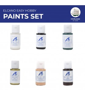 Paints Set for Ship Model: Training Boat Juan Sebastian Elcano / Esmeralda