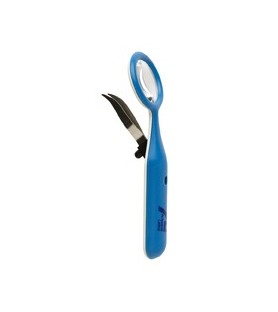 Precision Tweezers with Magnifying Glass