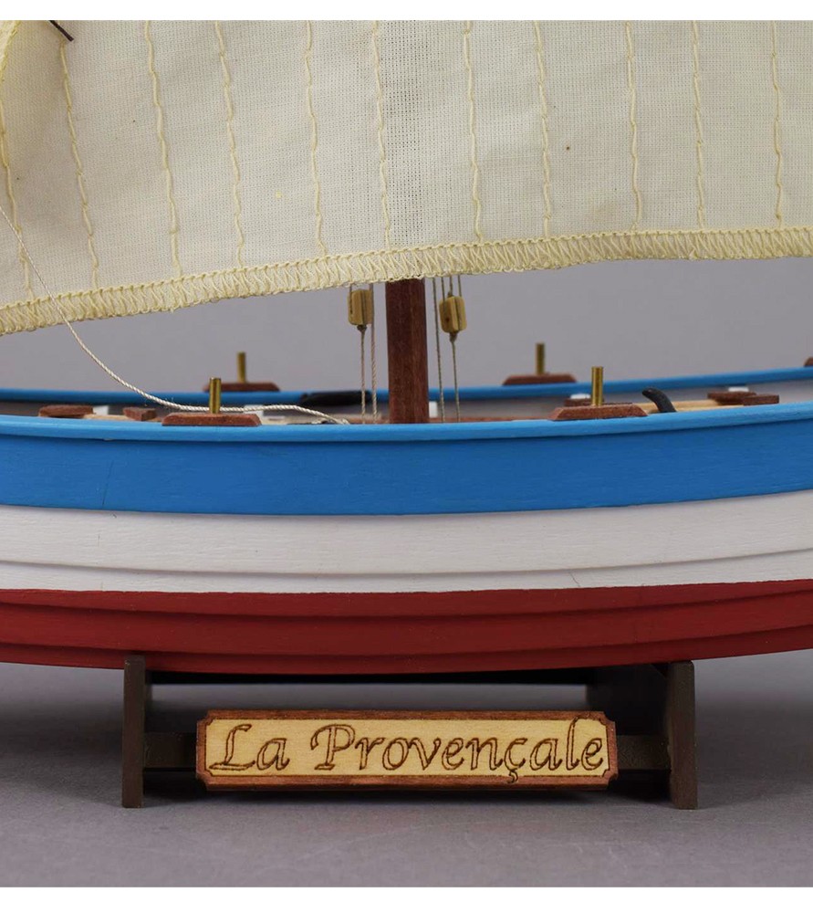 La Provençale 1:20. Maquette Bateau de Pêche en Bois 21